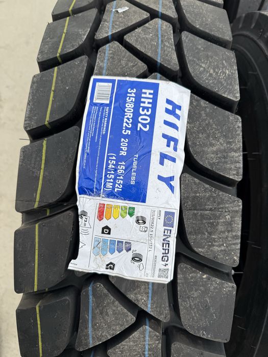Anvelope Noi 315/80/22.5 Hifly