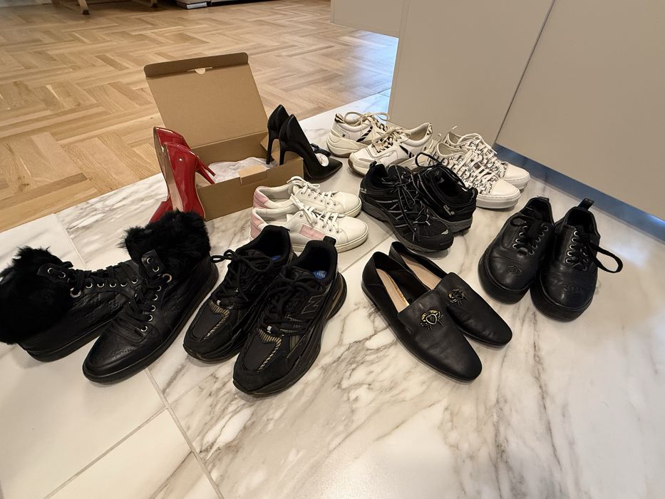 Маркови обувки, лоуфъри, токчета, сникърси, кецове  36 номер