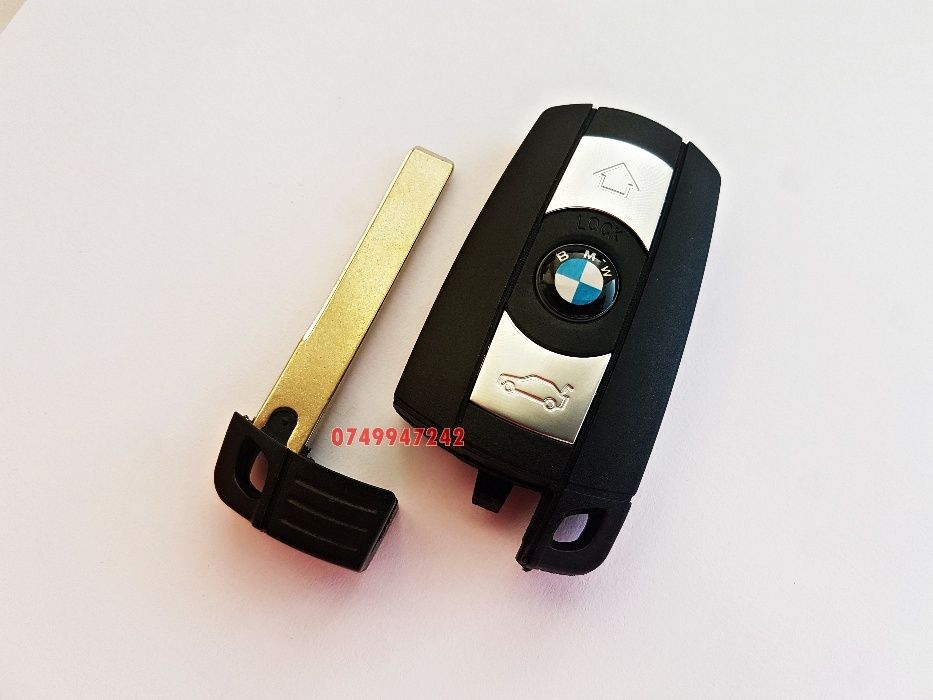 Cheie BMW completa/Keyless E60 E90 E82 E65 315MHz , 433 si 868 mhz