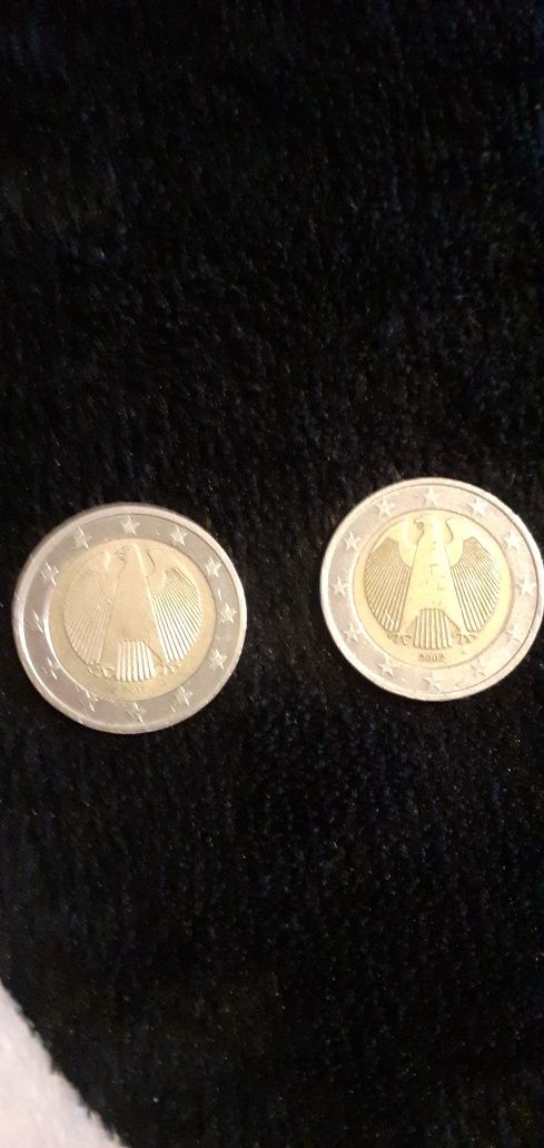 Monede de colectie de 2,1,50 și de 20 euro cent.