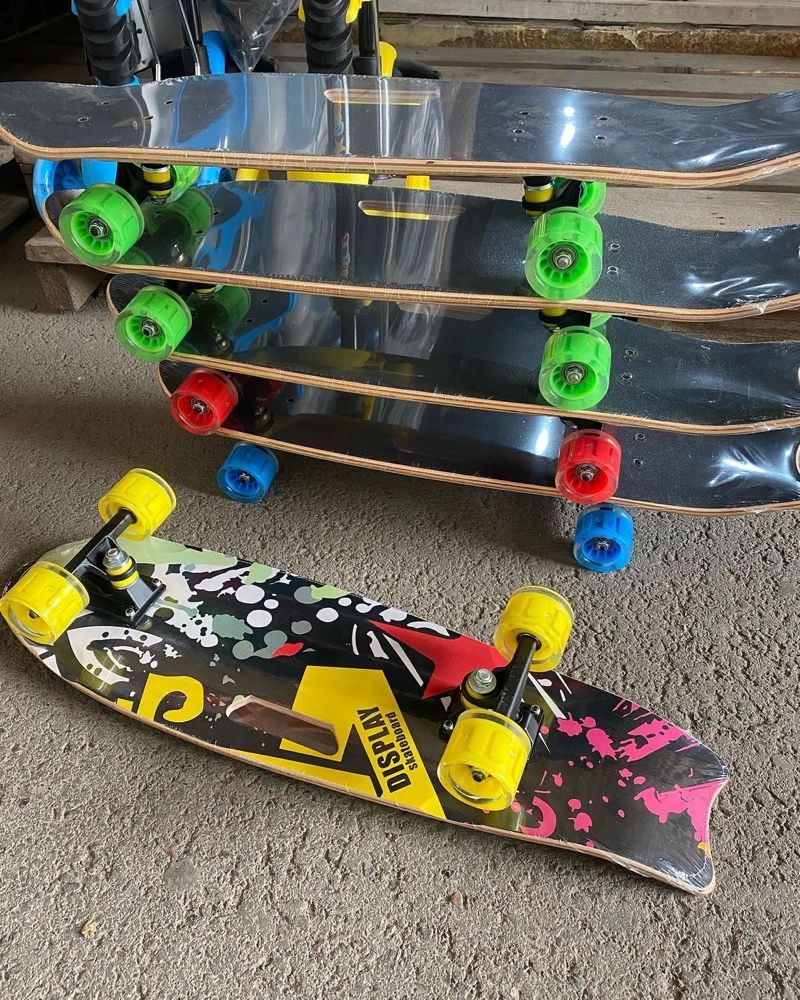 Скейт деревянный новый