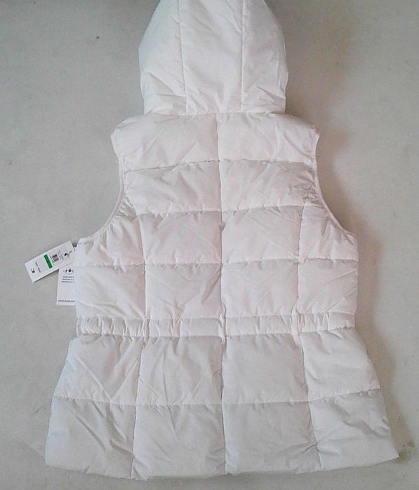 Tommy Hilfiger Sport Puffer зимен дамски елек с качулка от Сащ