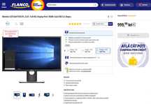 Vand Monitor LED IPS Dell 23.8" bine întreținut