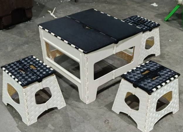 Yig'iladigan stol tabrutkalar plastmassa