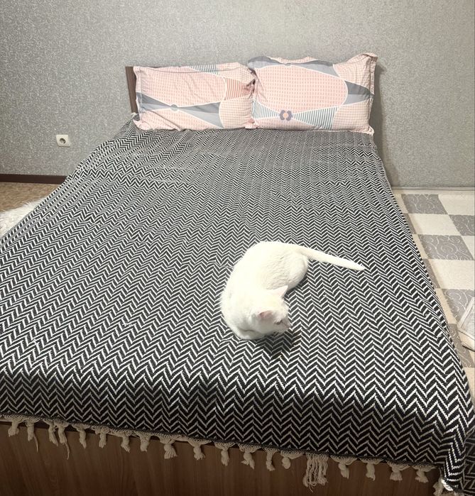 Кровать с матрасом