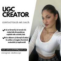 ugc creator / creator de continut