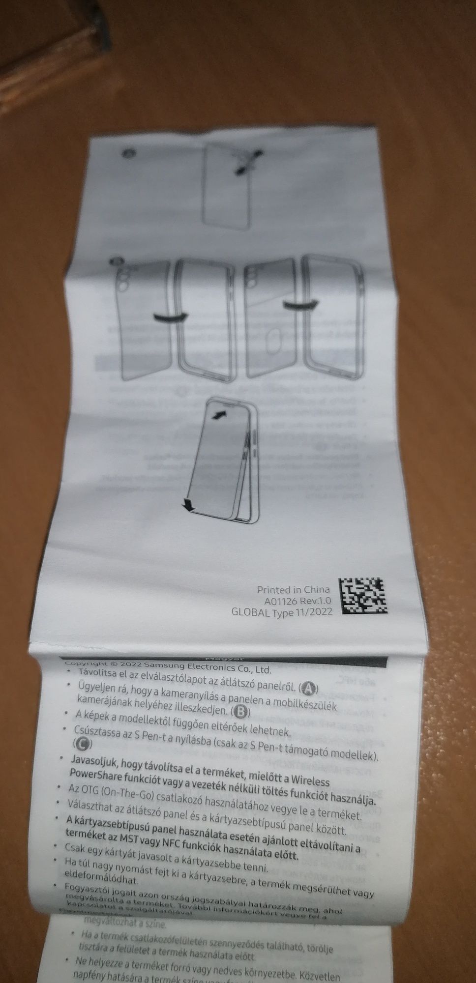 Оригинален калъф кожен за  Samsung Galaxy S23 Ultra