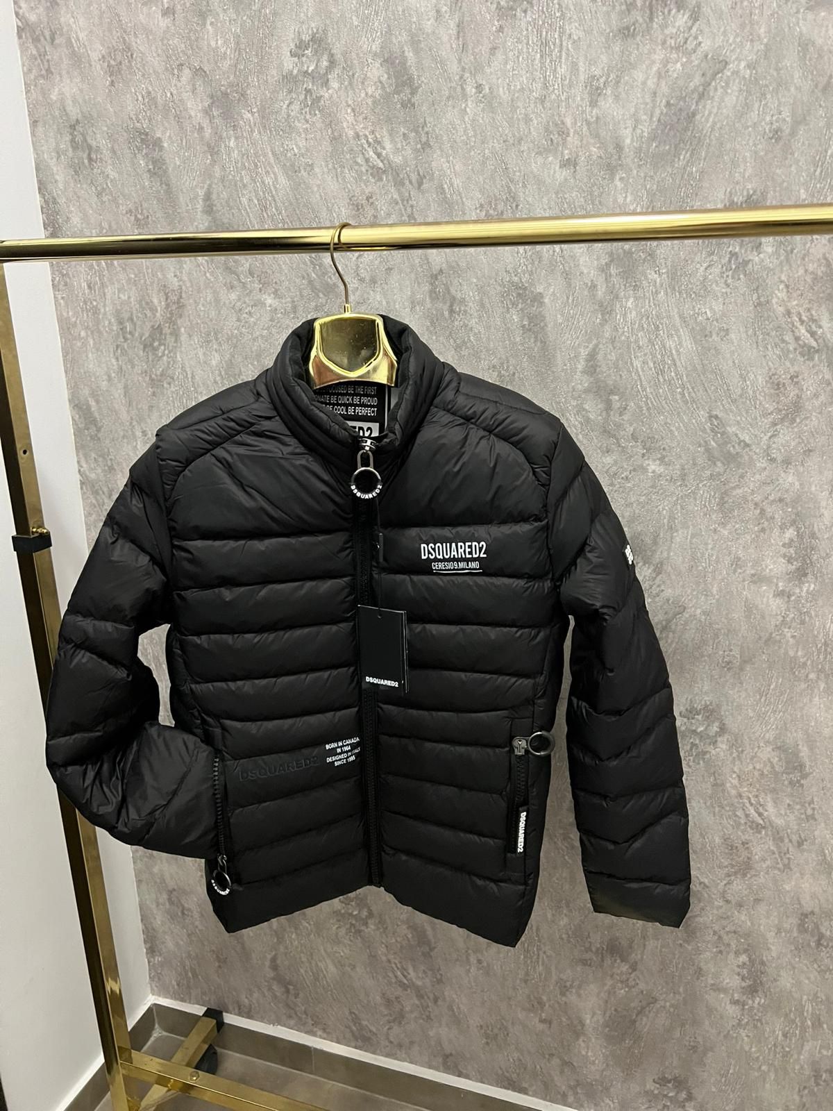 Geaca Bărbați Dsquared DSQ2 Negru!