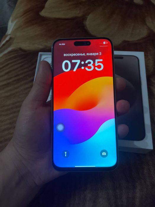 iPhone 15 pro max 128/LLA dubai