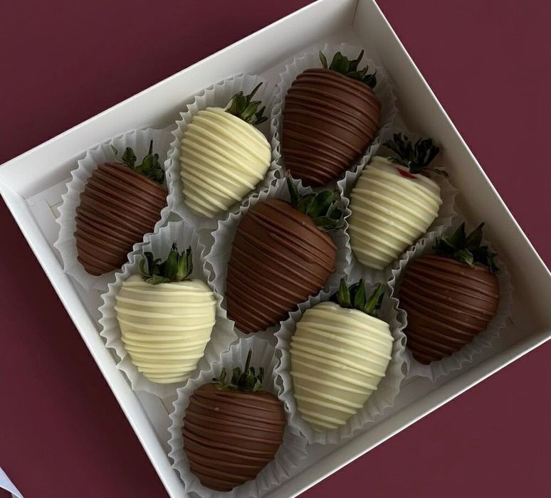 Букет из мандарин, клубника в шоколаде, дубайски. корпоротивный заказы