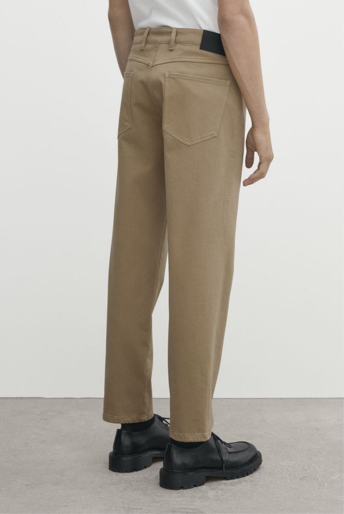 Pantaloni tip denim Massimo Dutti