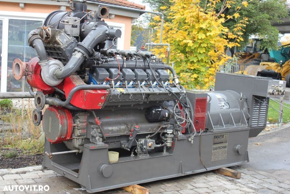 motor generator tbg v 12 cu motor diesel deutz mwm