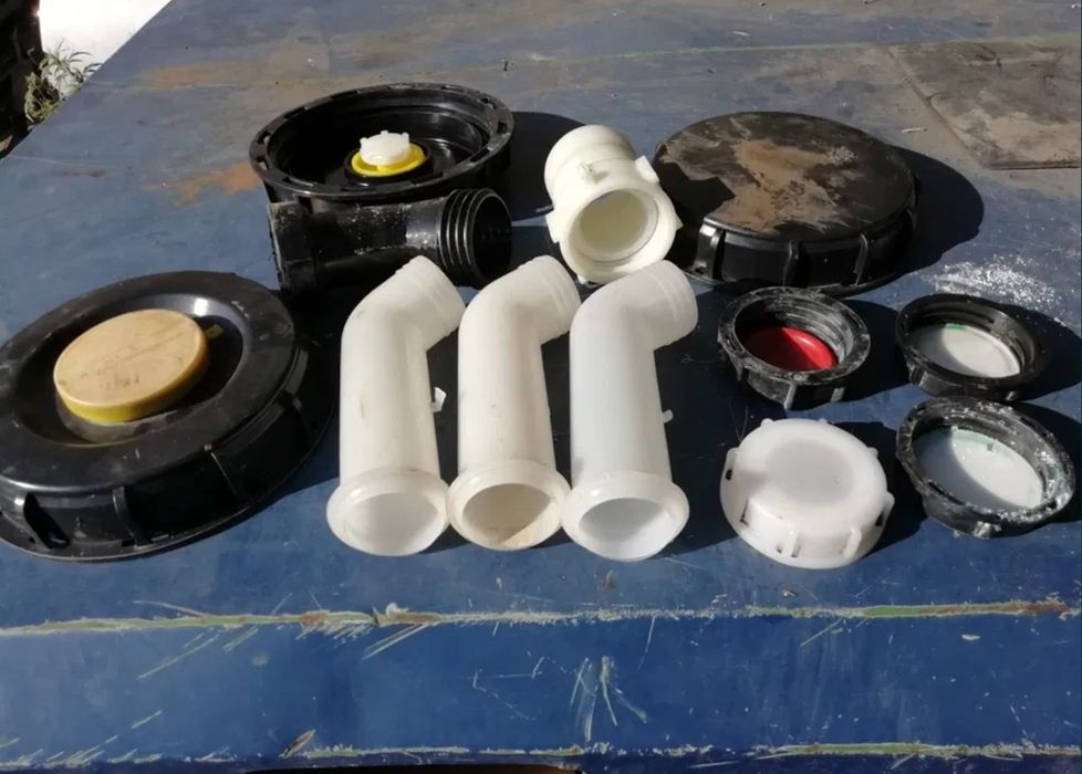 Крышки и переходник на тонник, ibc кубовый