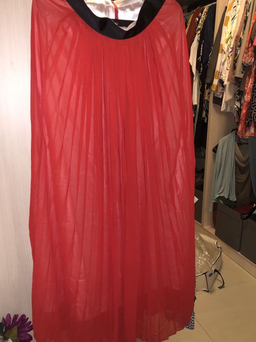 Fusta lunga plisata, noua fara eticheta, mar. 40