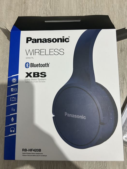Căști Panasonic WIRELESS Bluetooth noi