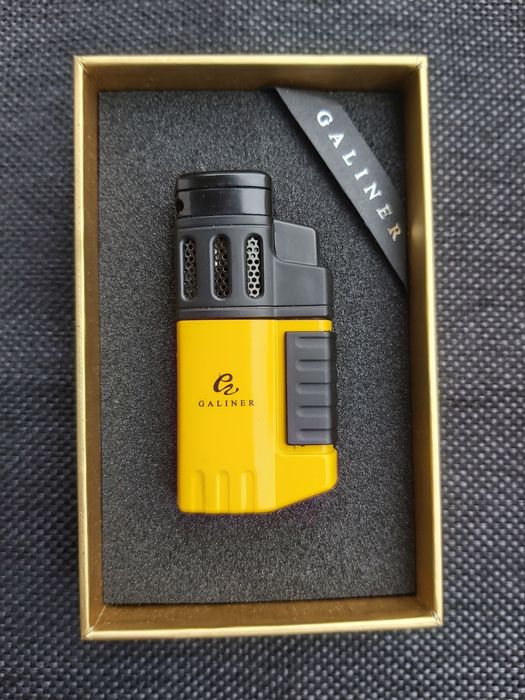 Луксозна запалка за пури GALINER два цвята