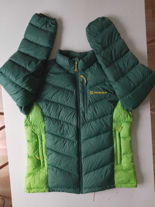 Зимна норвежка пухенка пухено яке , гъши пух