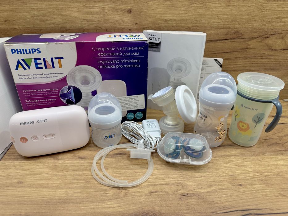 Авент електрическа помпа + две шишета и две залъгалки