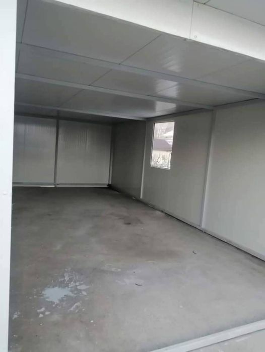 Vand garaj metalic cu magazie, montaj inclus