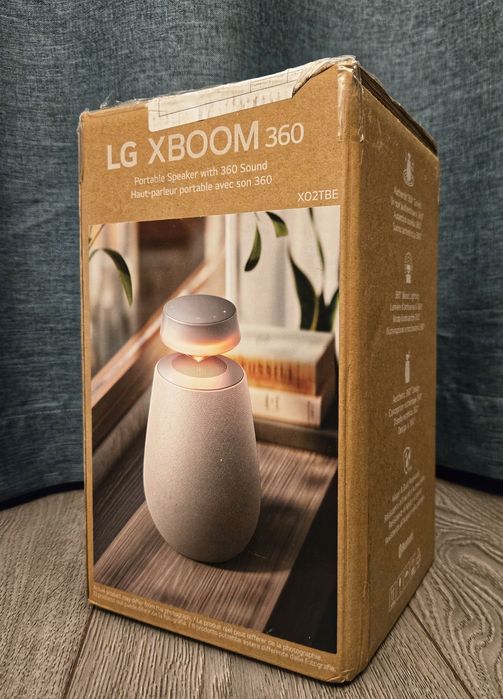 LG XBOOM 360° XO2 - Boxa portabila IP55, noua, garantie 2 ani