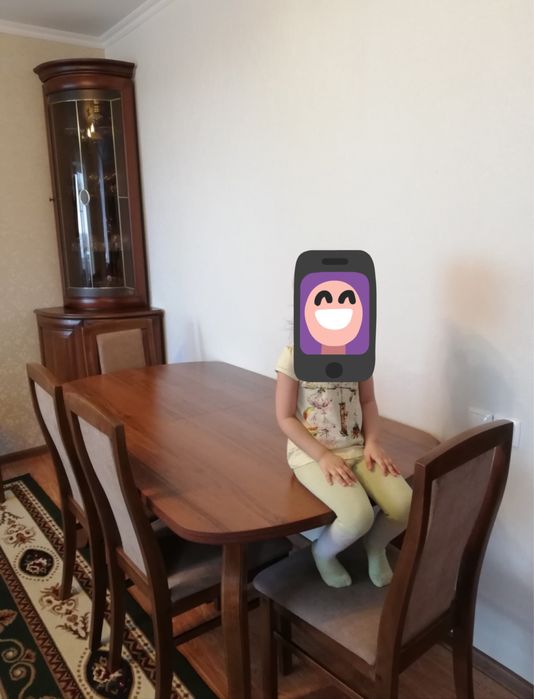 Стол деревянный 160/90/75