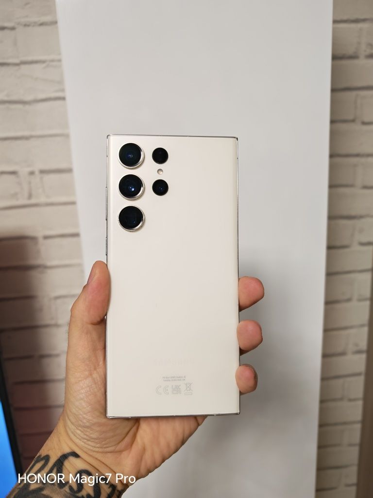 Samsung S23 Ultra White 256GB totul original liber retea