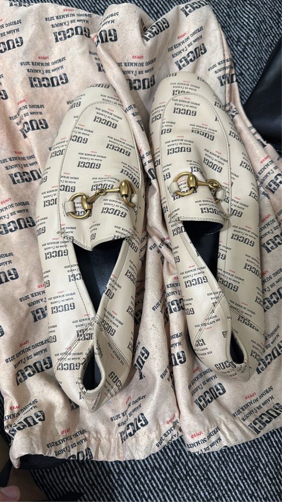 Продаю оригинальные лоферы Gucci SS18