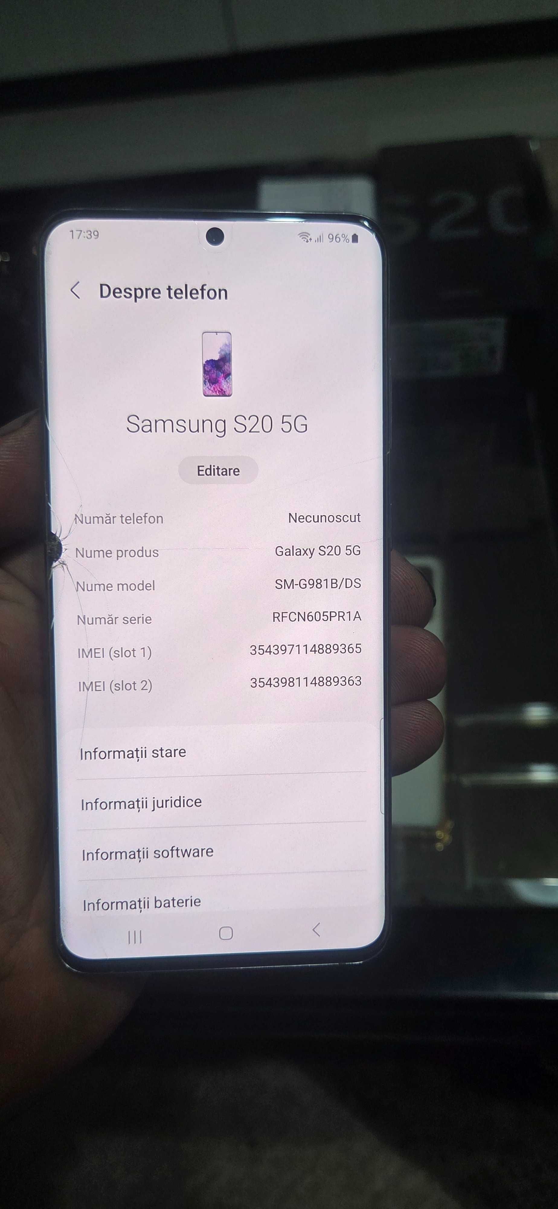 samsung s20 5g 12gb