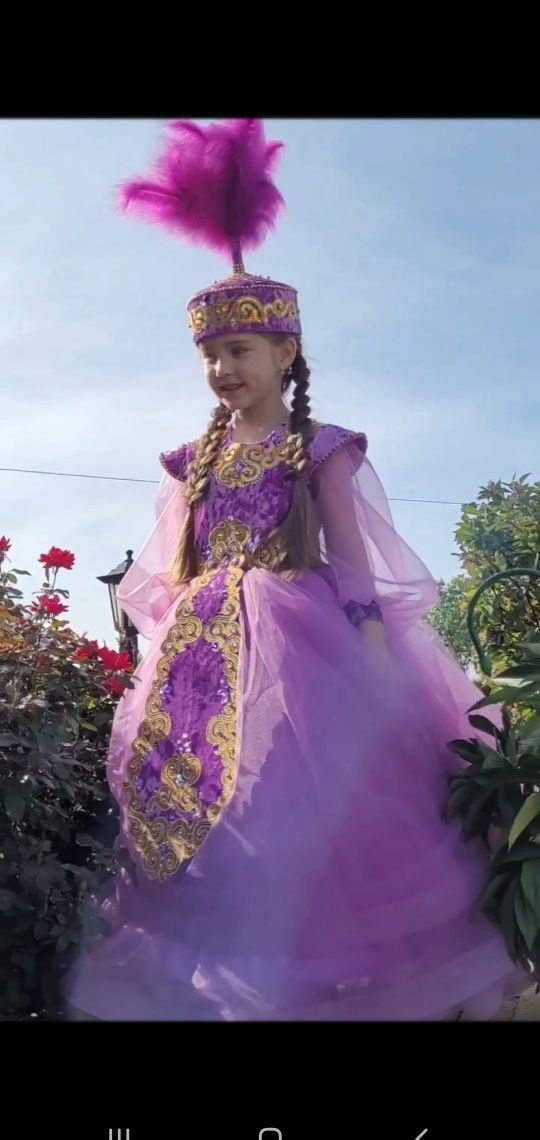Қазақша койлек, казахское платье, кажекей