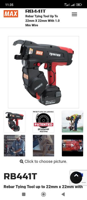 Reparații și întreținere pistoale Max RB 441t.443t661tde legat fier be