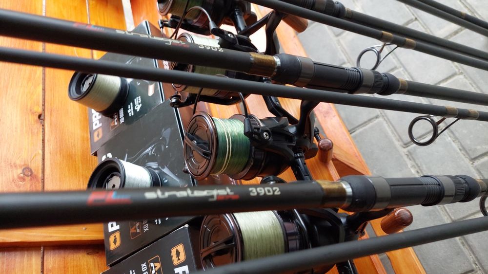 Set crap distanta: 4 fl strategist 3.90m/3,75lb, 4 prologic avenger 80