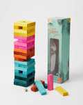 НАМАЛЕНА ЦЕНА Огромна Цветна Дженга XL 50см. GIANT JENGA Rainbow