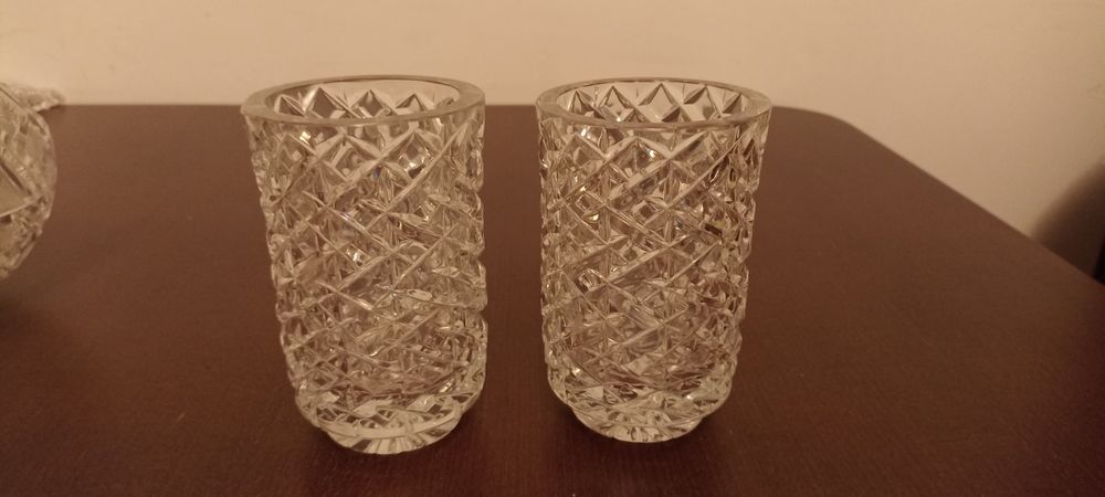 Хрустальная ваза чехия