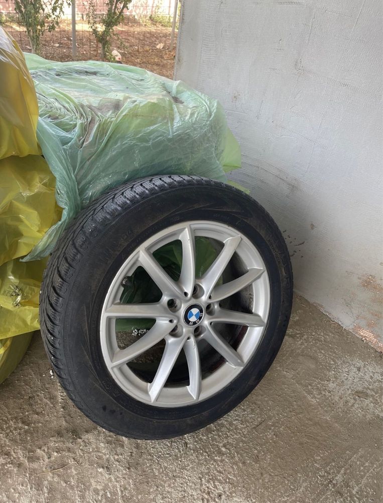 4xJante+Cauciucuri 225/55R17 larna BMW Stare Impecabila
