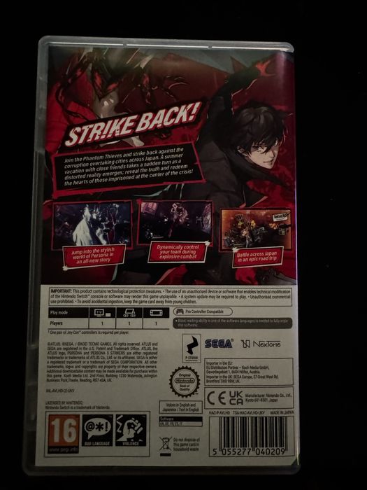 Joc Nintendo Switch 1 & 2 Persona 5 Strikers