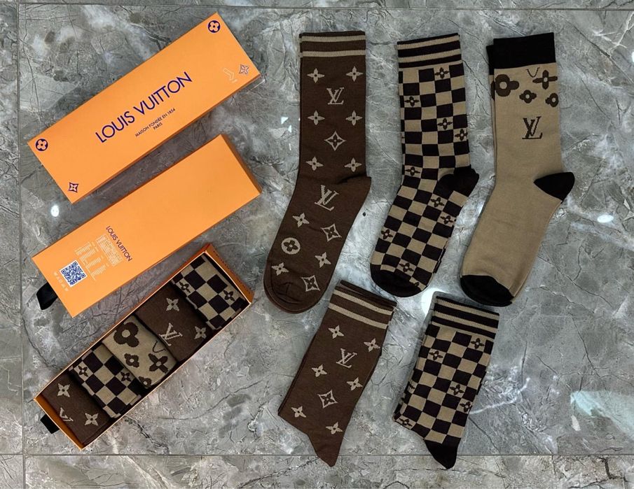 Дълги чорапи унисекс Gucci, Hermes, Burberry и др.