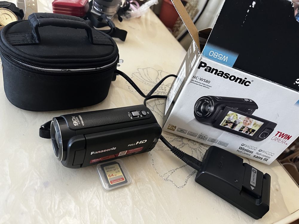 Panasonic w580- camera video