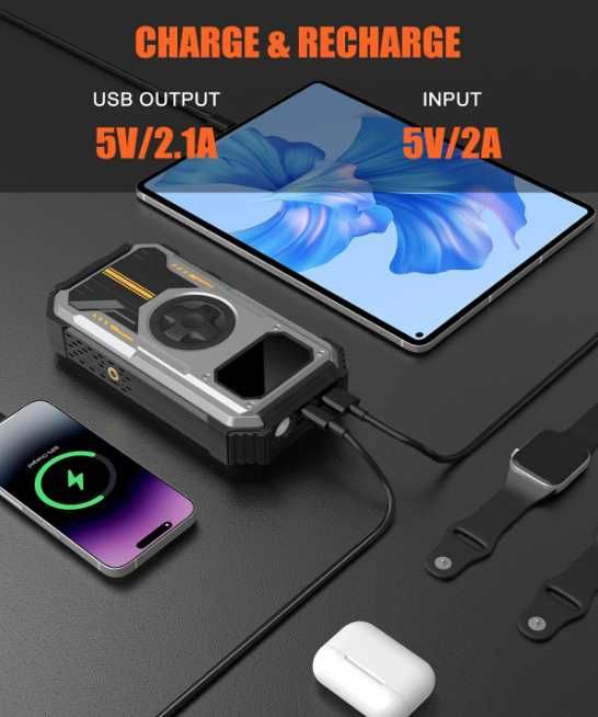 Eigotrav Jump Starter Power Bank 6000 A