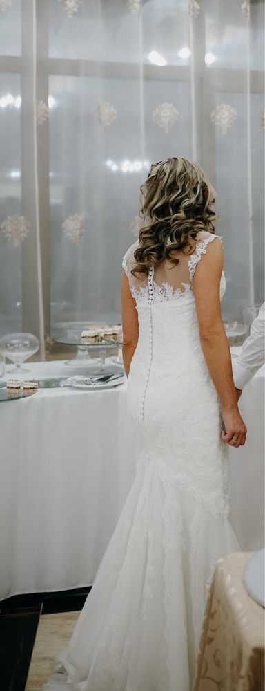 Rochie de mireasa Sirena cu trena