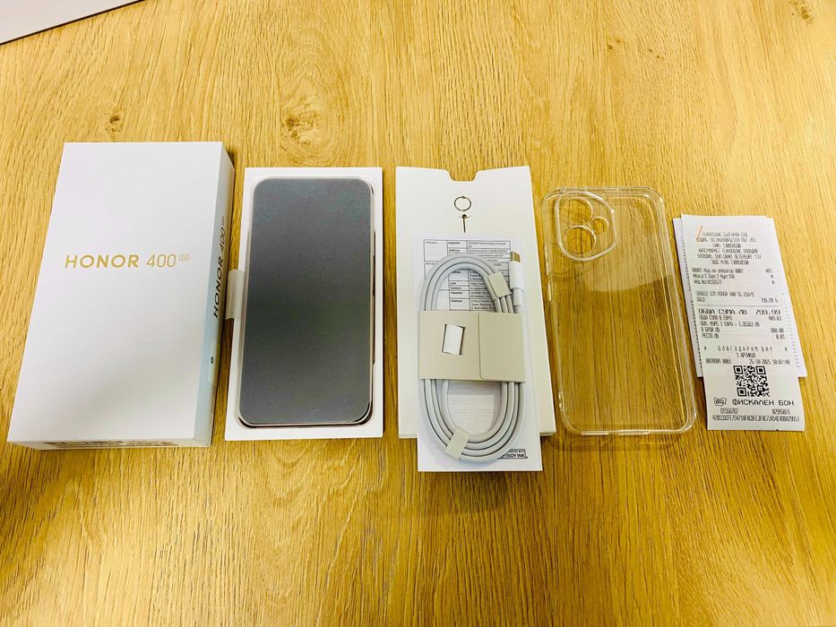 ЧИСТО НОВ !!! Honor 400, 8GB RAM, 256GB, 5G, Desert Gold