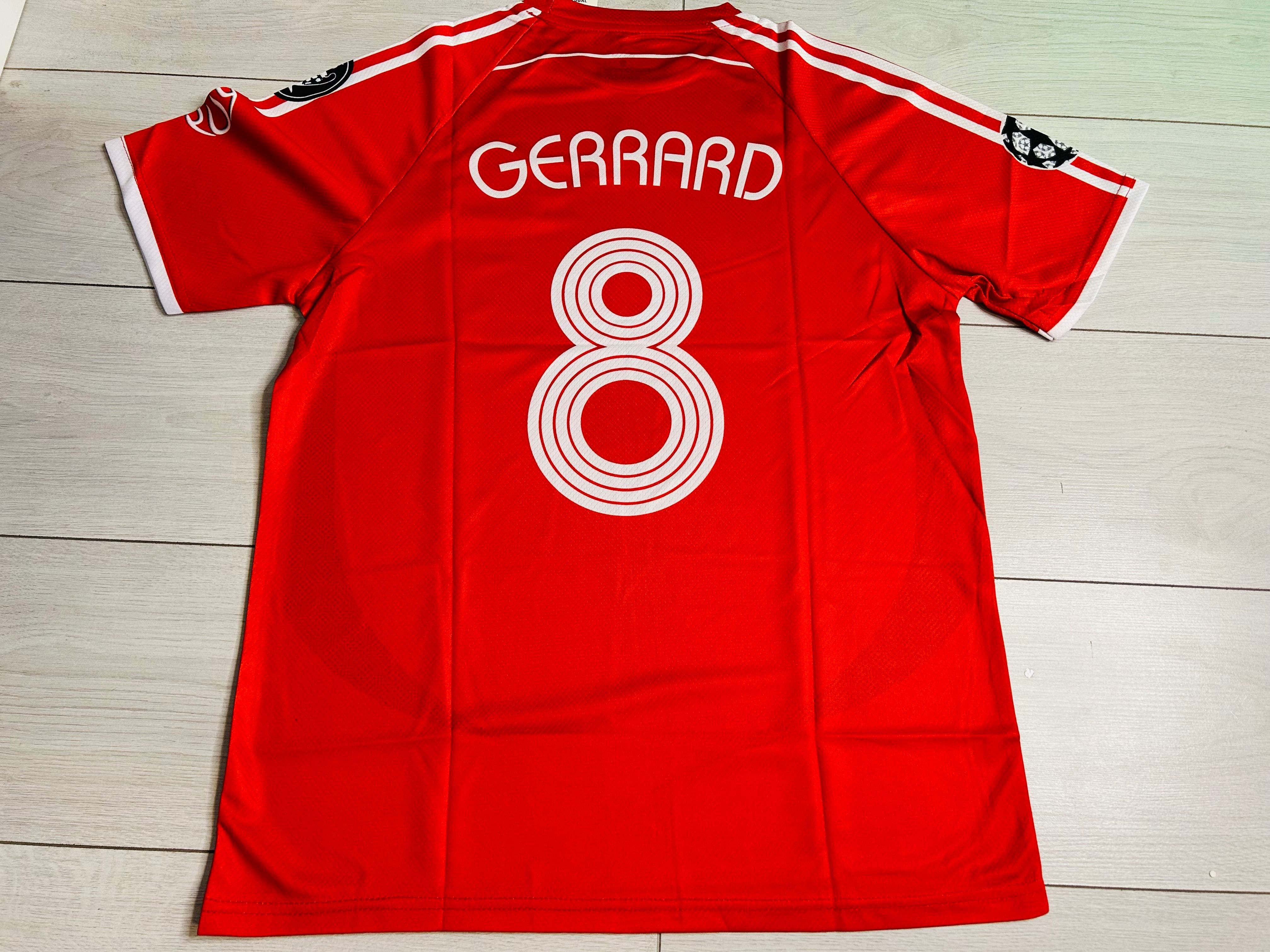 Tricou Liverpool gerrard 8 UCL final 2007