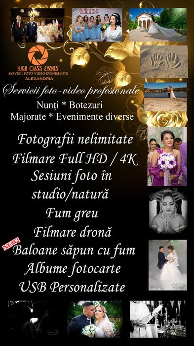 Servicii foto-video evenimente
