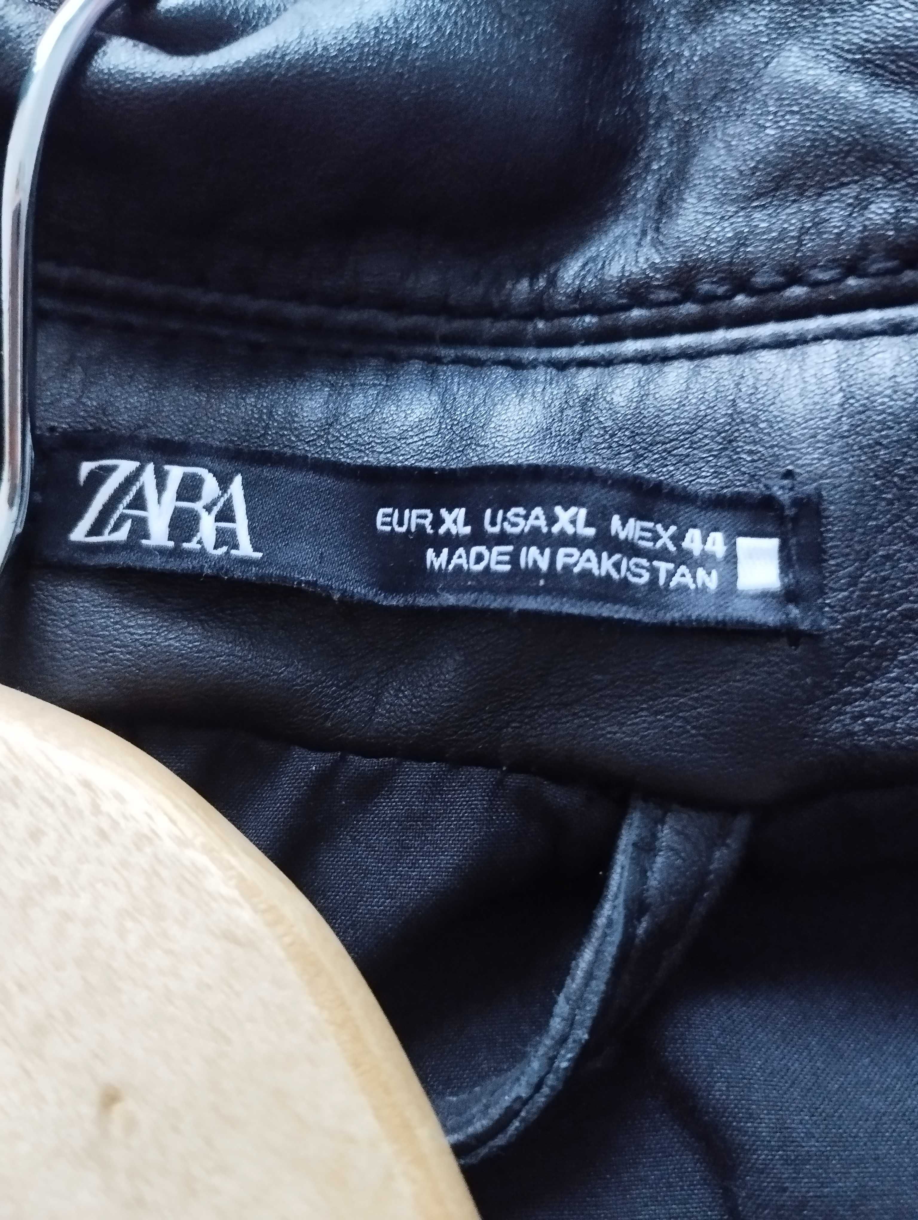Мъжко яке естествена кожа Zara