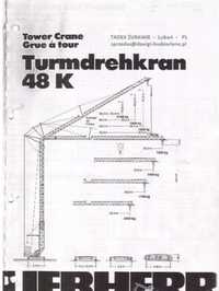 Кран Либхер Liebherr 48K