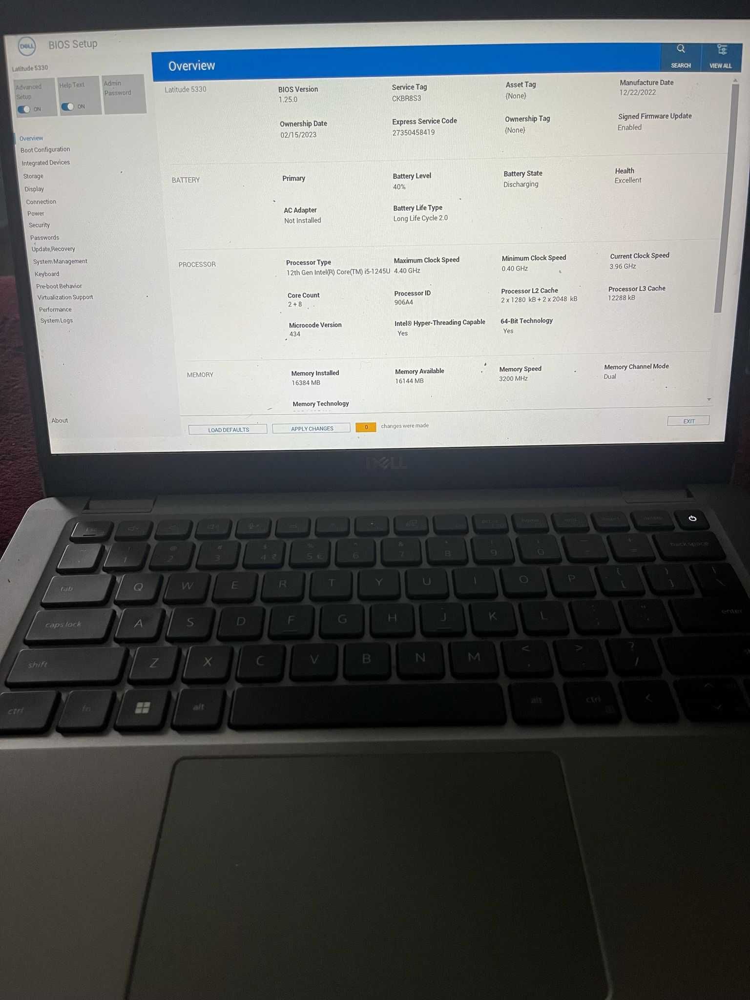 Dell Latitude 5330 cu Touch Screen, Intel vPro i5, 16GB RAM, 256GB