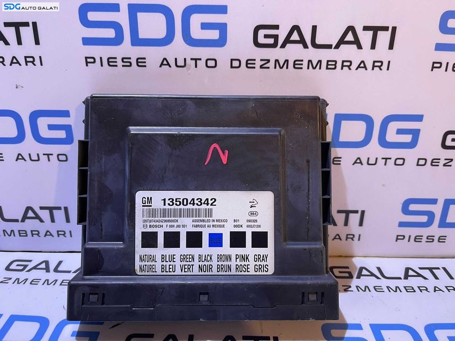 Unitate Modul Calculator Confort Comfort Opel Insignia A 2008 - 2017 Cod 13504342