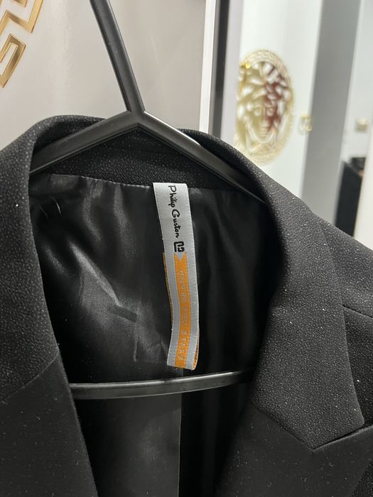 Sacou superb negru cu sclipici