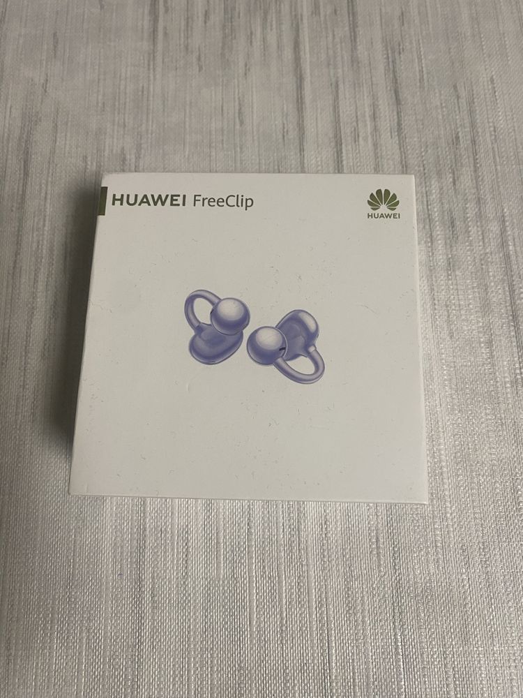 Слушалки Huawei FreeClip лилави