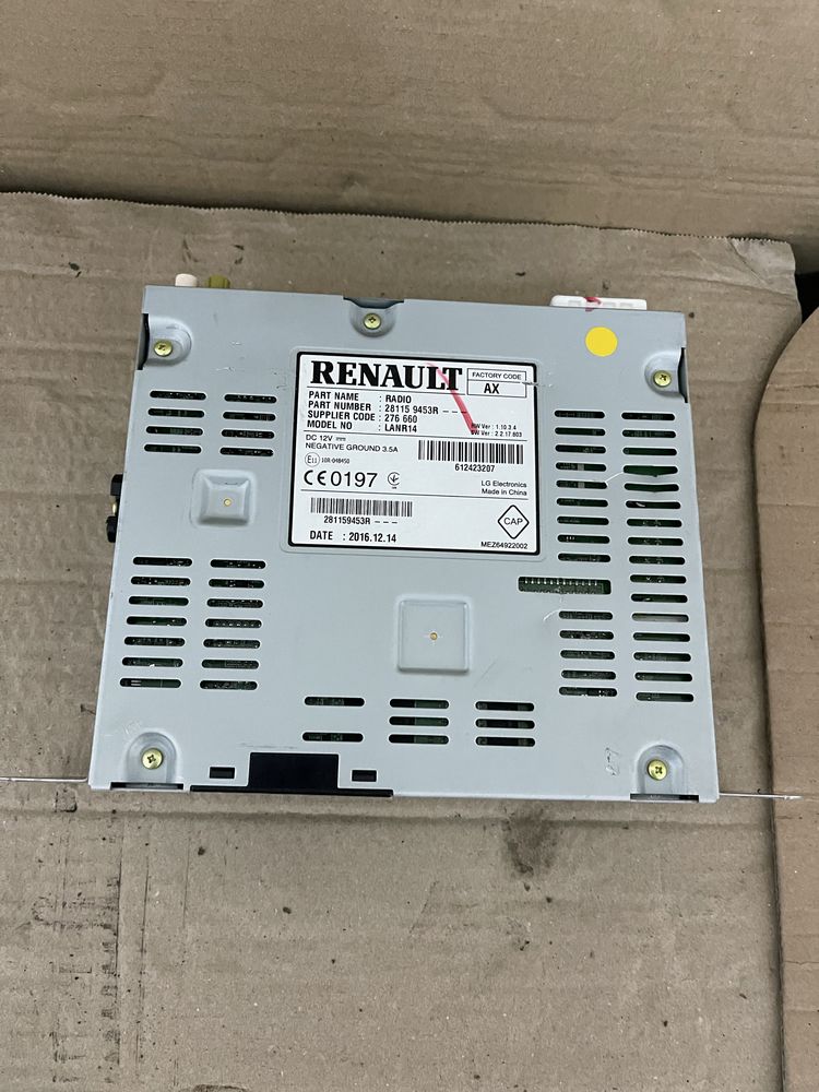 Dsplay navi + unitate media Renault Megane 4 281159453R 280909833R