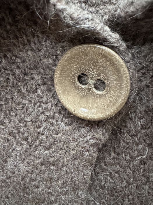 Cardigan cu lana si alpaca Bernd Berger, marime 36